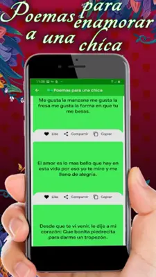 phrases to fall in love android App screenshot 5