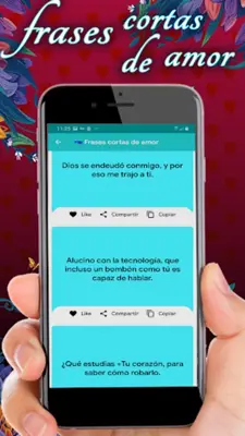 phrases to fall in love android App screenshot 6