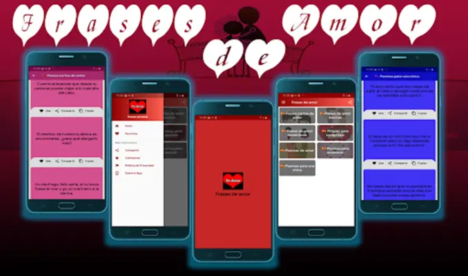 phrases to fall in love android App screenshot 7